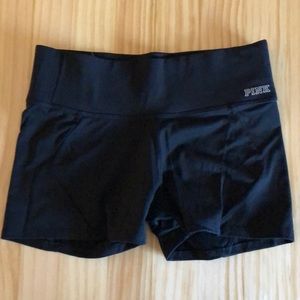 PINK yoga shorts